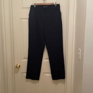Navy slip on pant with pockets